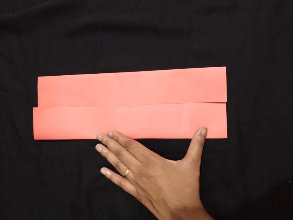 Origami Hexagonal Envelope Step: 3b