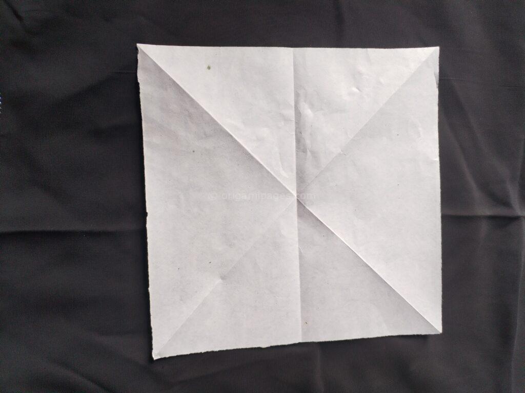 Origami Clock Step: 3c