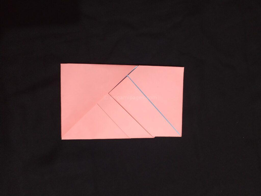 Origami Envelope Letterfold Step: 4