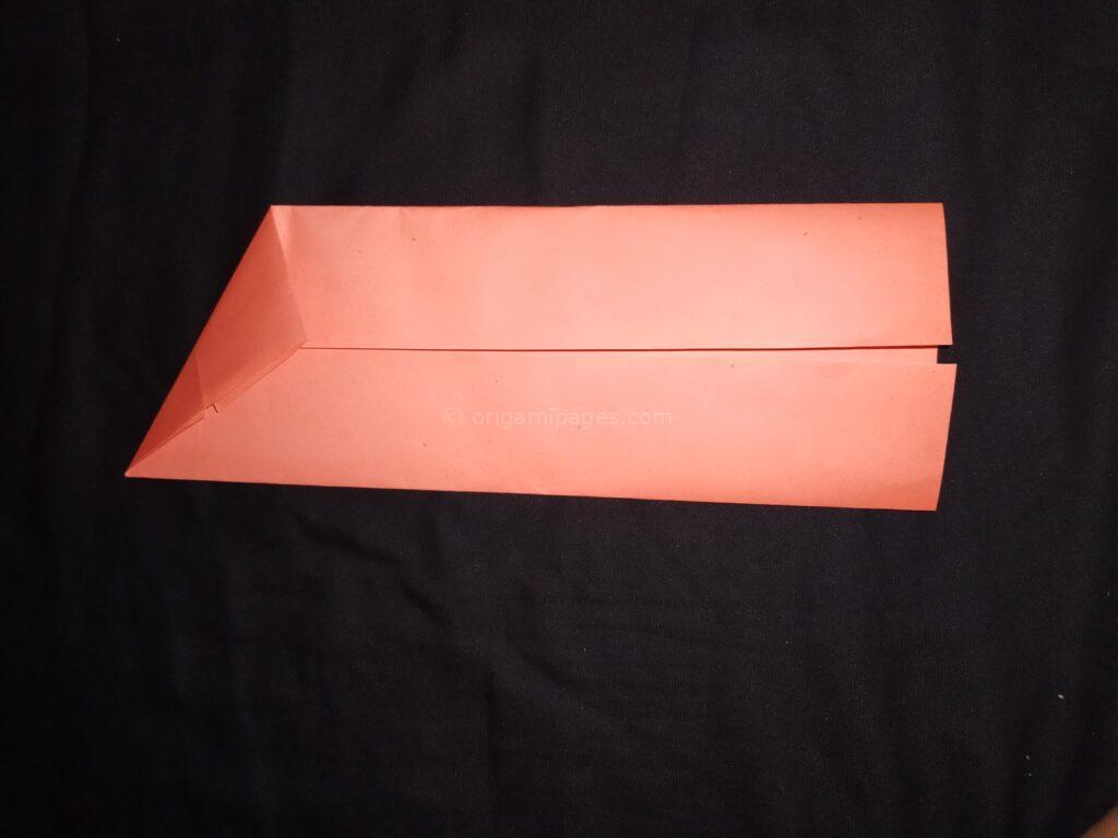 Origami Hexagonal Envelope Step: 4a