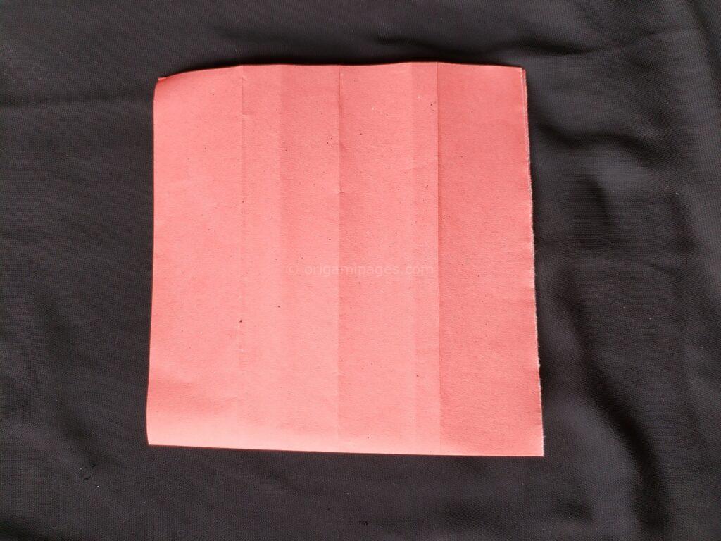 Origami Popup Envelope Box Step: 2c