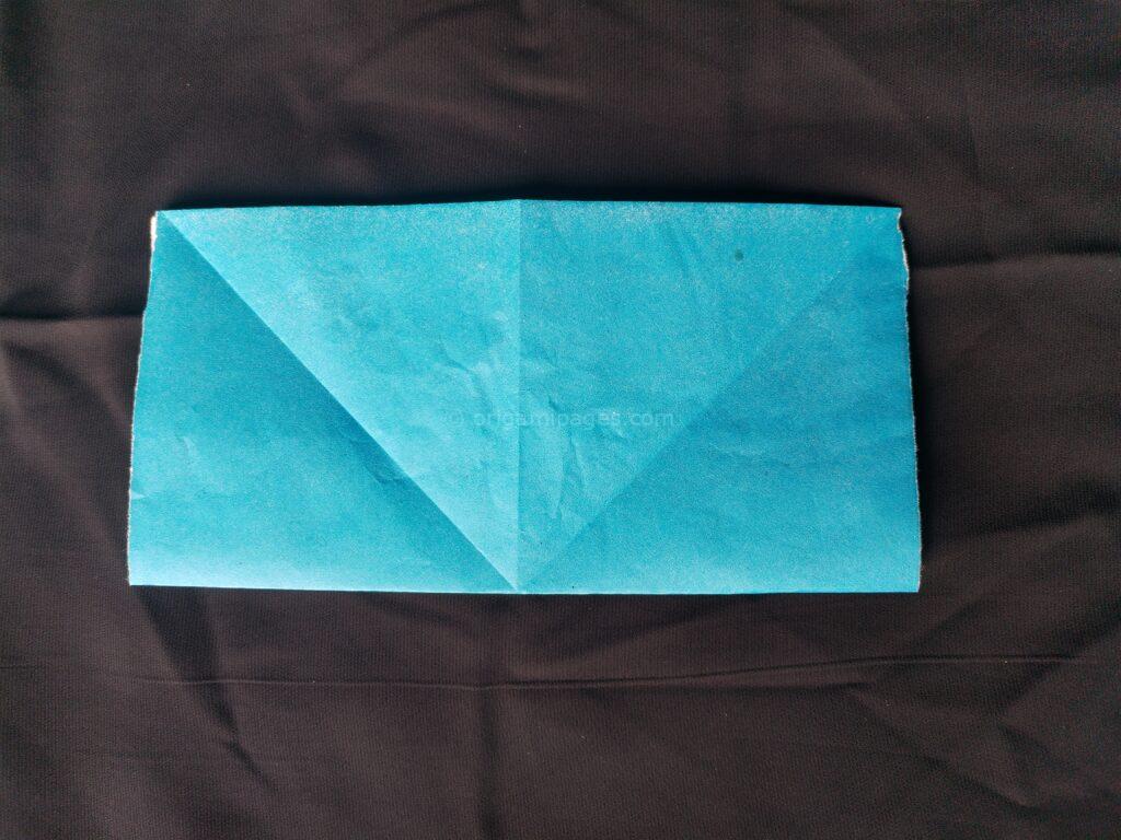 Origami Clock Step: 4a
