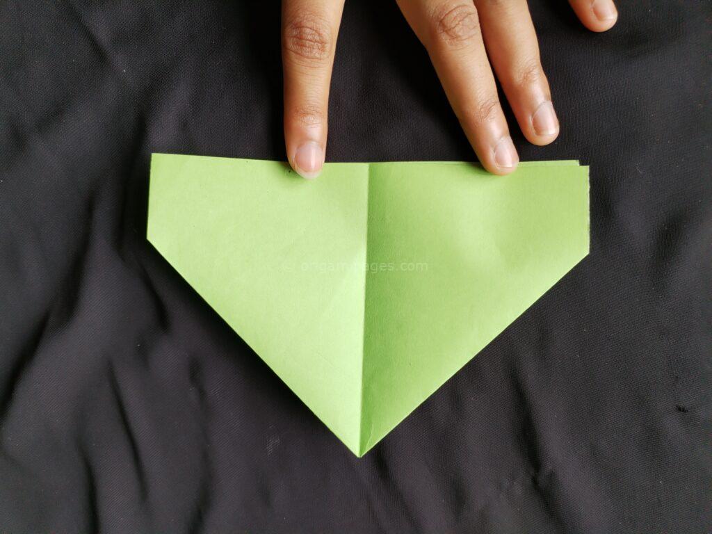 origami envelope box step: 4b