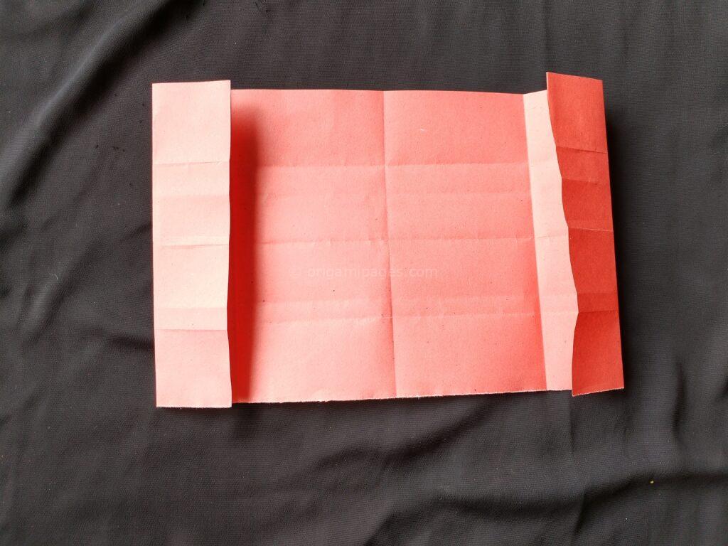 Origami Popup Envelope Box Step: 2f