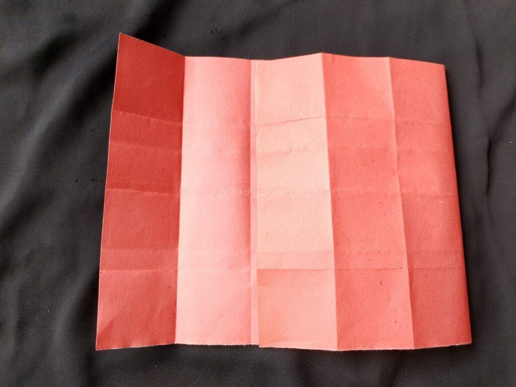 Origami Popup Envelope Box Step: 2h