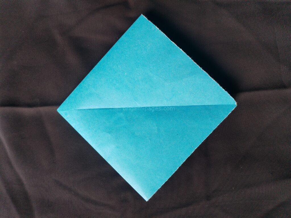 Origami Clock Step: 5a