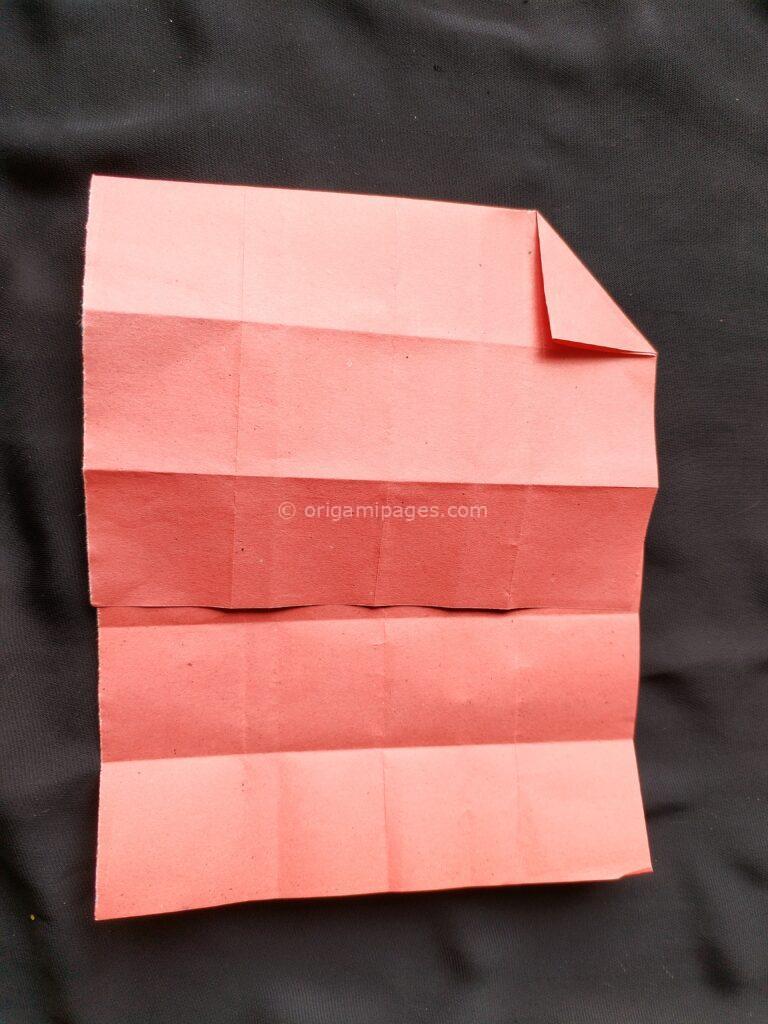 Origami Popup Envelope Box Step: 3b