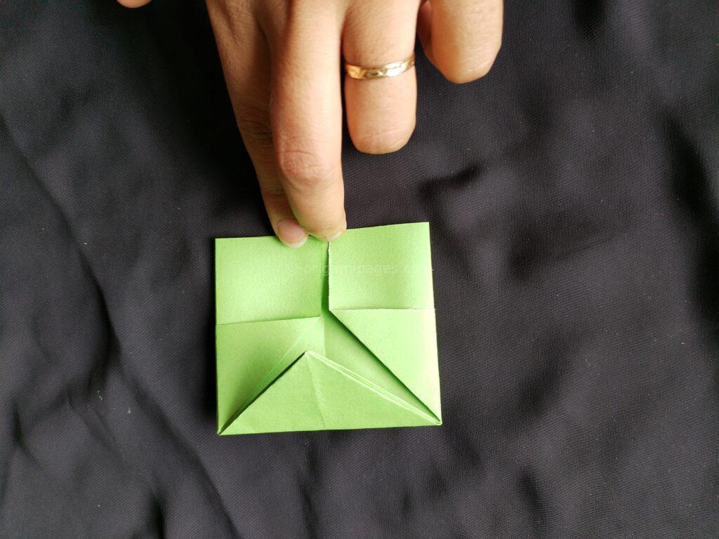 origami envelope box step: 5c