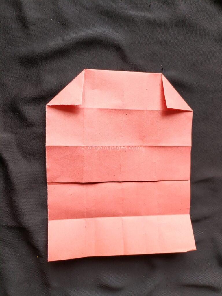 Origami Popup Envelope Box Step: 3c