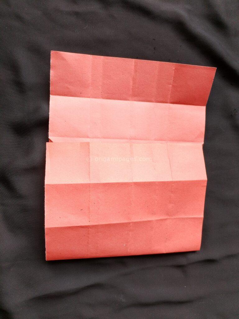 Origami Popup Envelope Box Step: 3e