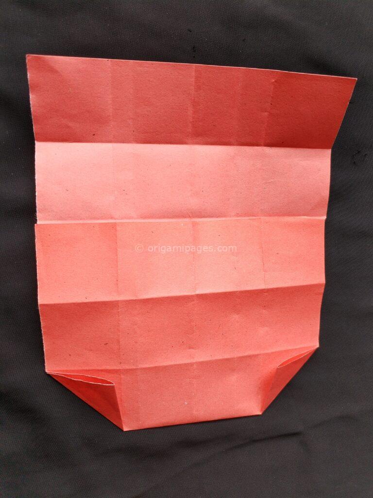 Origami Popup Envelope Box Step: 3f