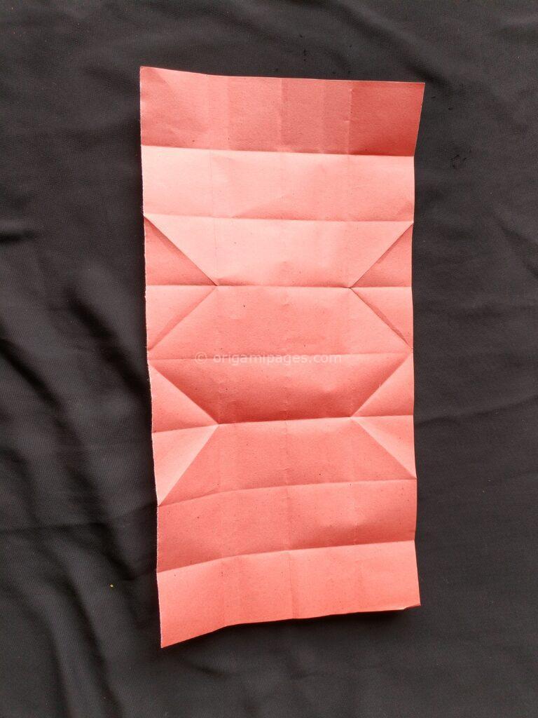 Origami Popup Envelope Box Step: 3g