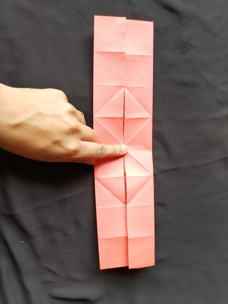 Origami Popup Envelope Box Step: 3h