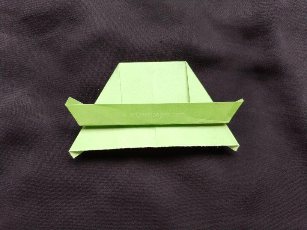 Origami Hat Step: 6a