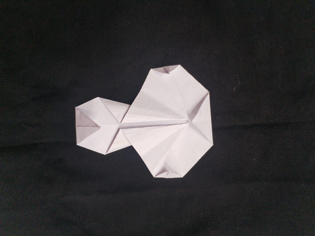 origami mushroom step: 7b