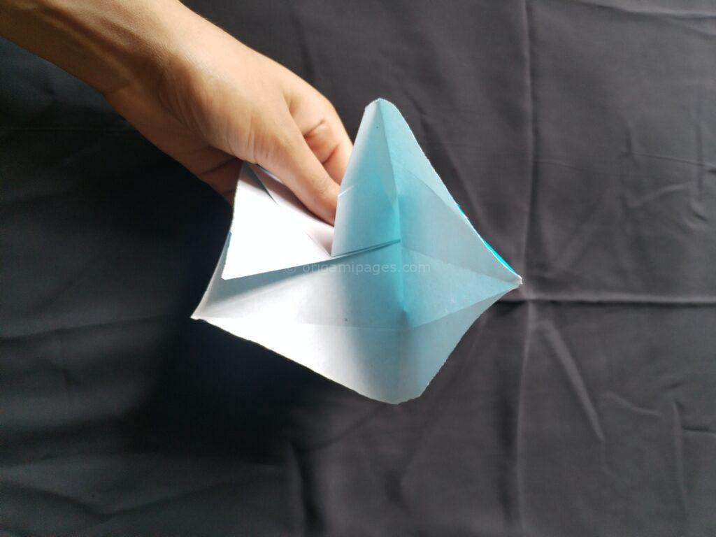 Origami Clock Step: 7c
