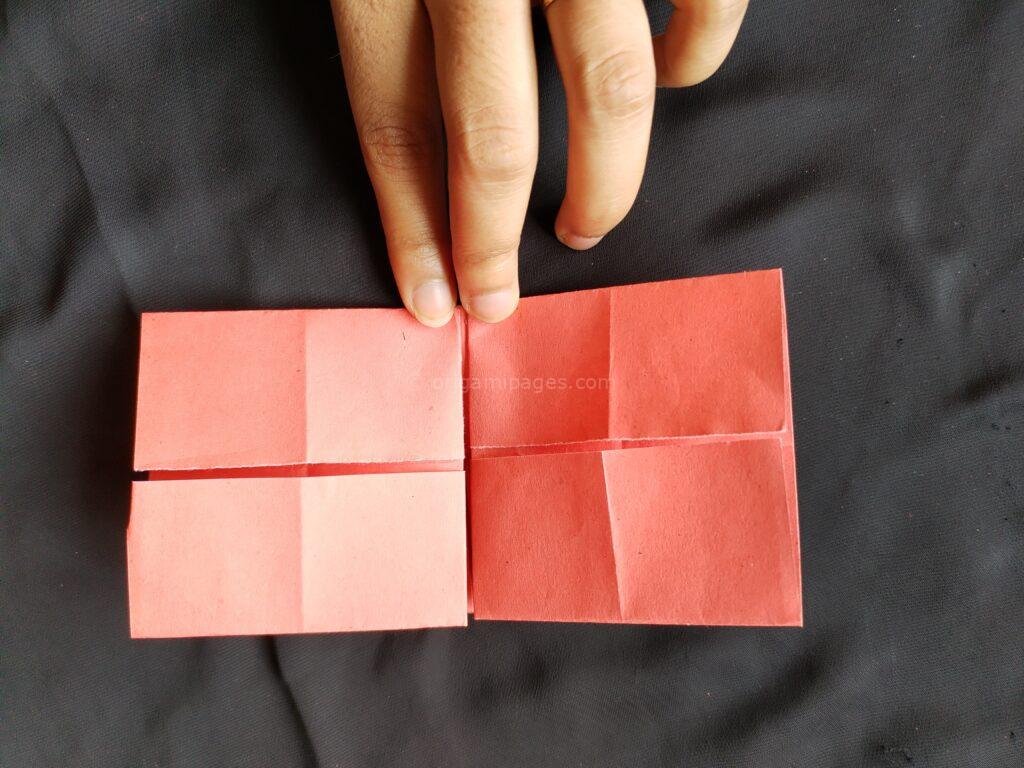 Origami Popup Envelope Box Step: 4e
