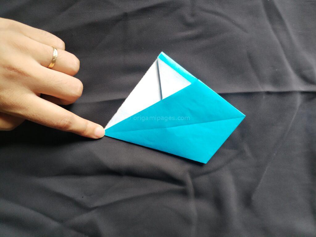 Origami Clock Step: 8b