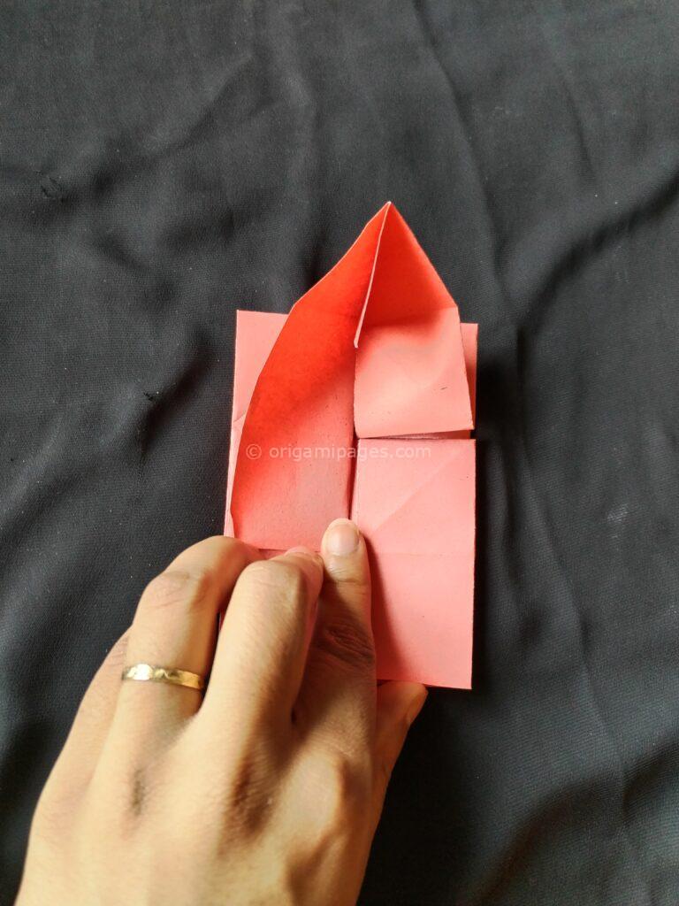 Origami Popup Envelope Box Step: 5e