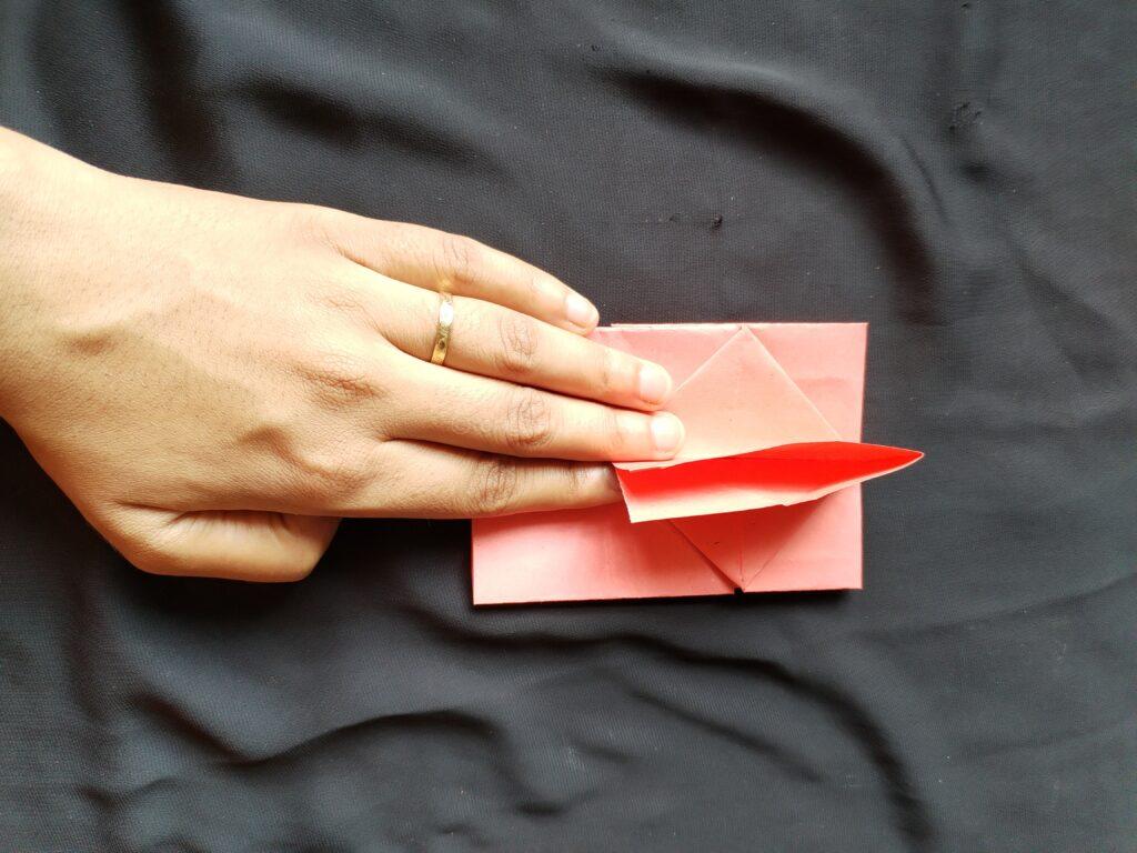 Origami Popup Envelope Box Step: 6a