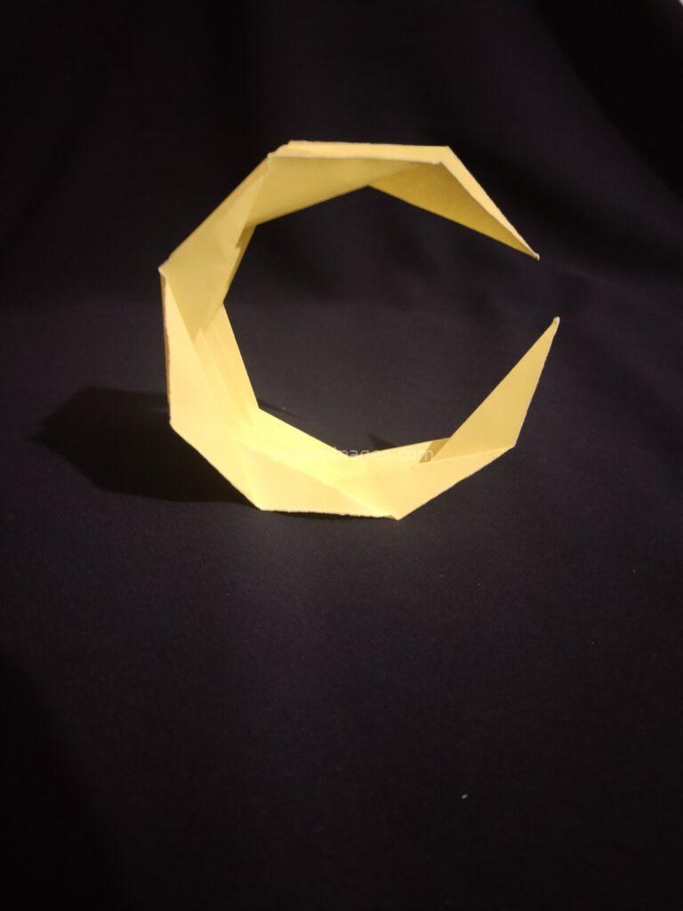 Origami Moon Step: 9b