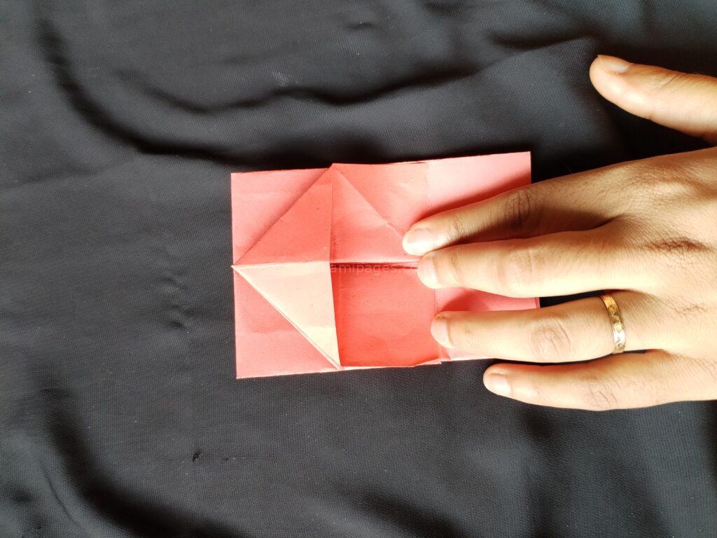 Origami Popup Envelope Box Step: 6c