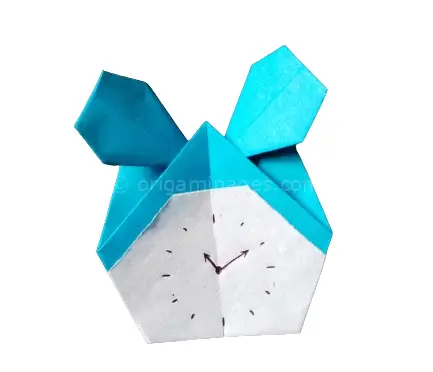 Origami clock