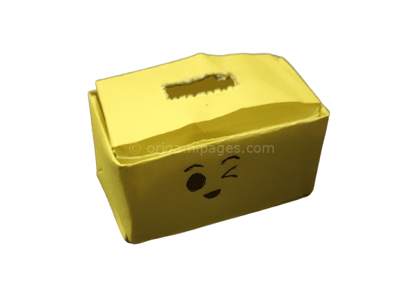 Origami Tissue Holder: A Step-by-Step Guide