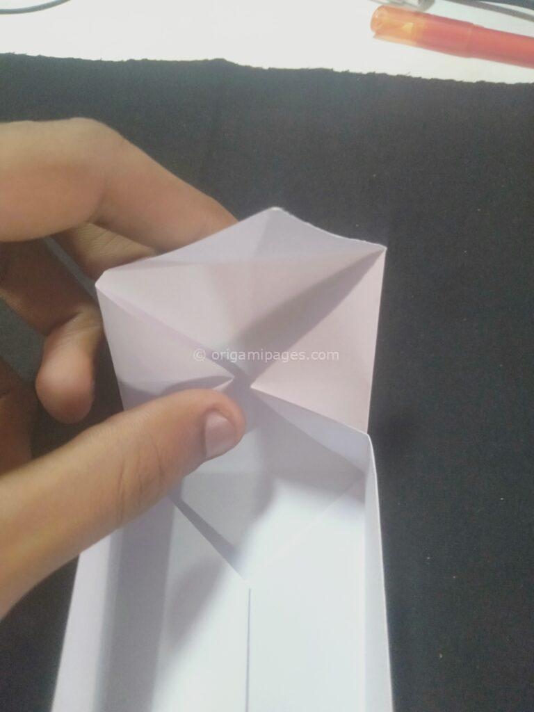 Origami Sushi Box Step: 15a