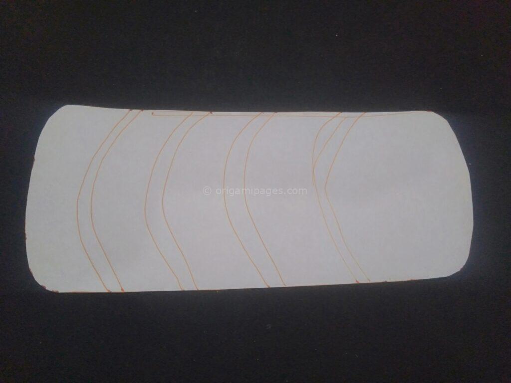 Origami Sushi Box Step: 20a