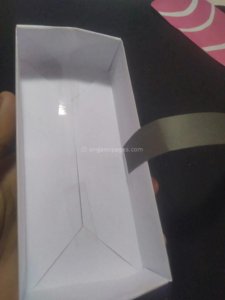 Origami Sushi Box Step: 21a