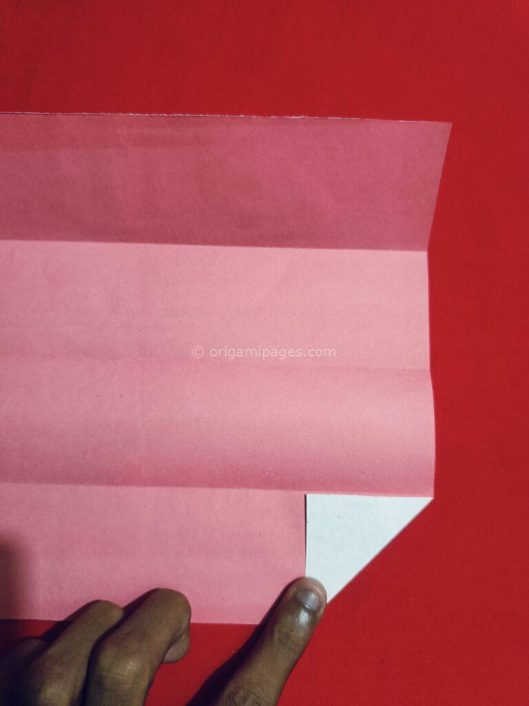 Origami Baggi Box Step 4a