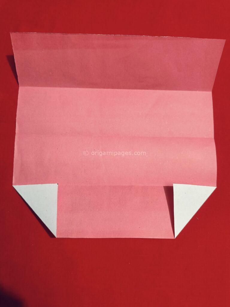 Origami Baggi Box Step 4b