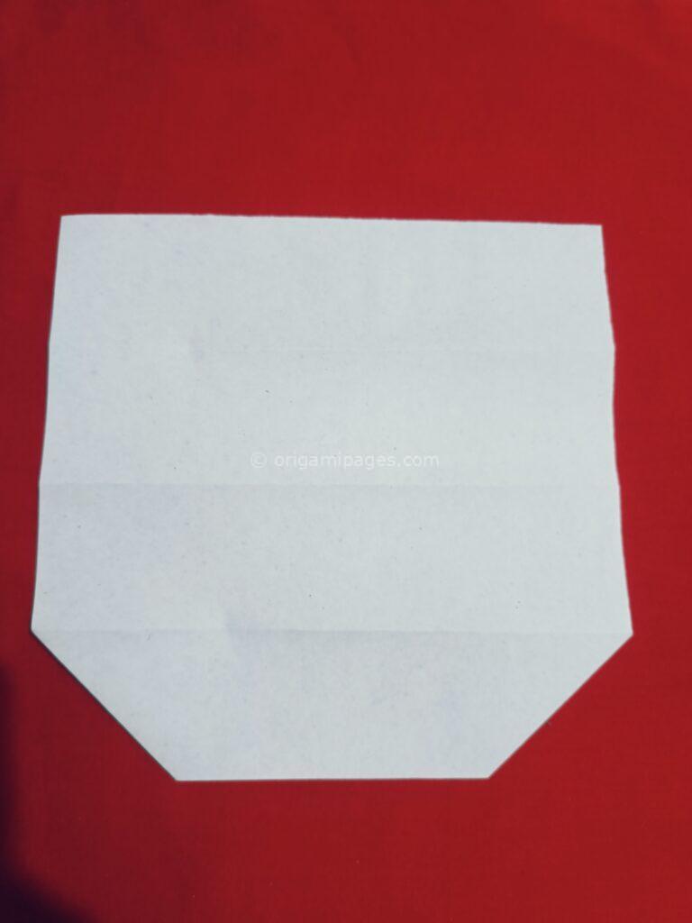 Origami Baggi Box Step 5