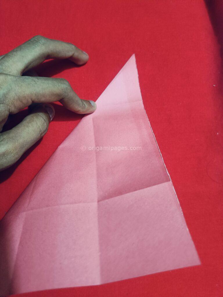 Origami Baggi Box Step 7a