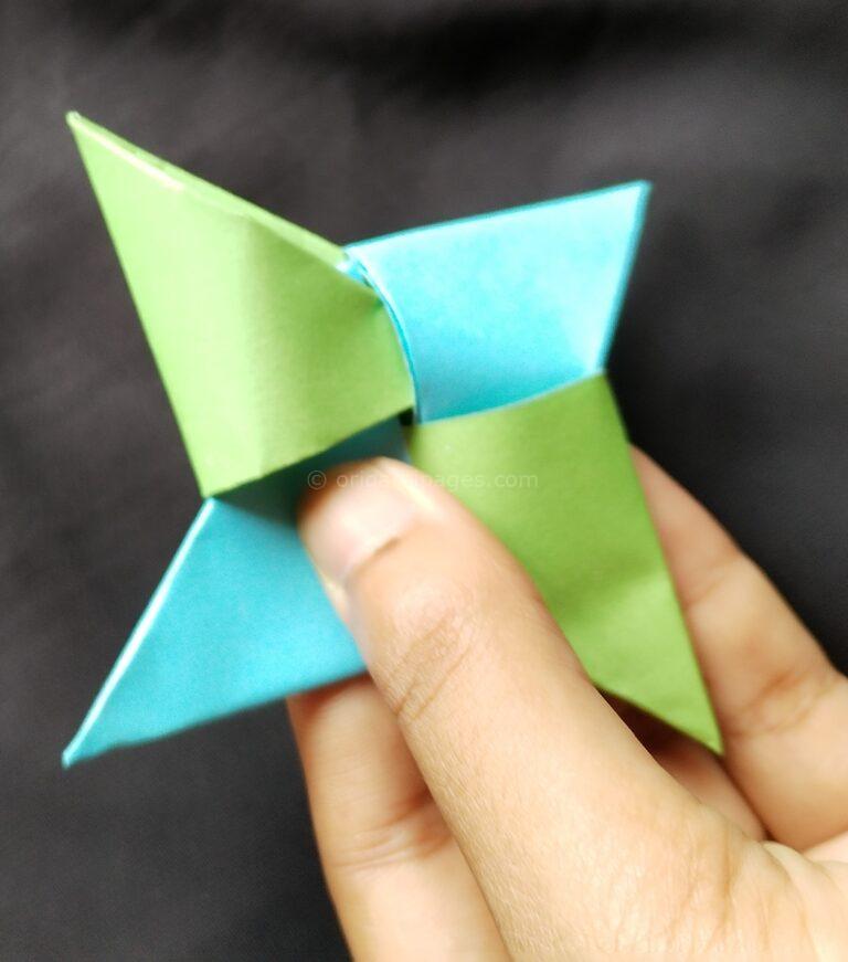 How to Make an Origami Ninja Star