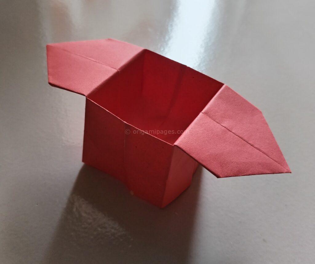 Origami Candy Box Step: 10