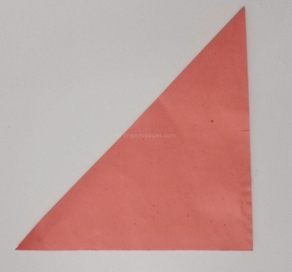 Origami Coin Purse Step: 2a