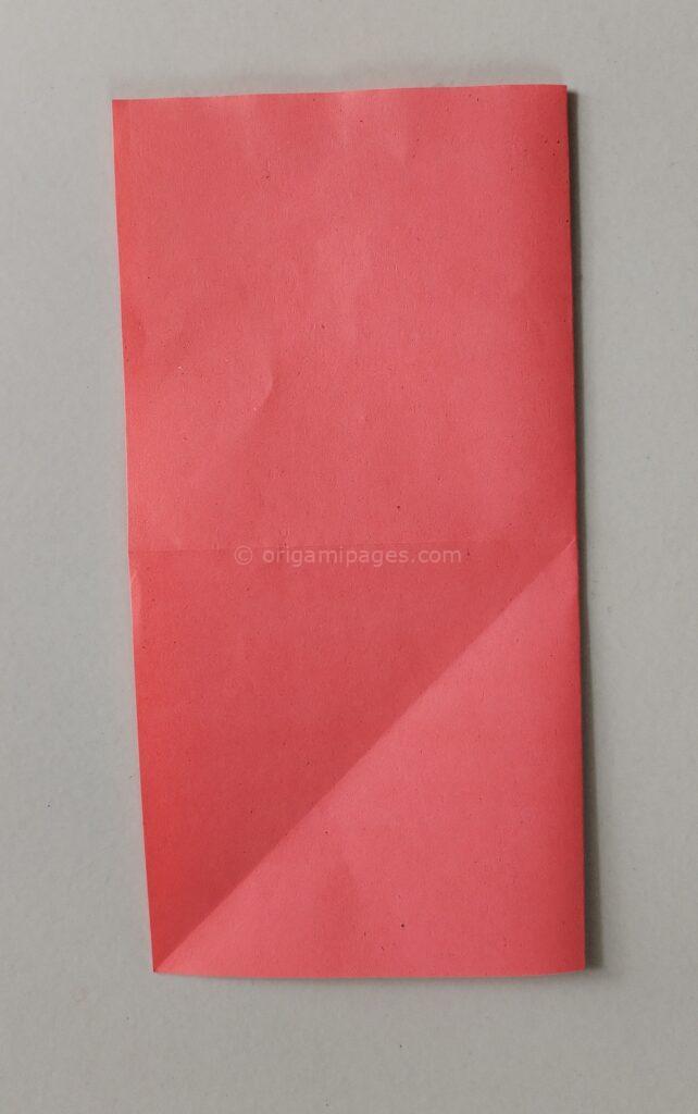 Origami Candy Box Step: 2c