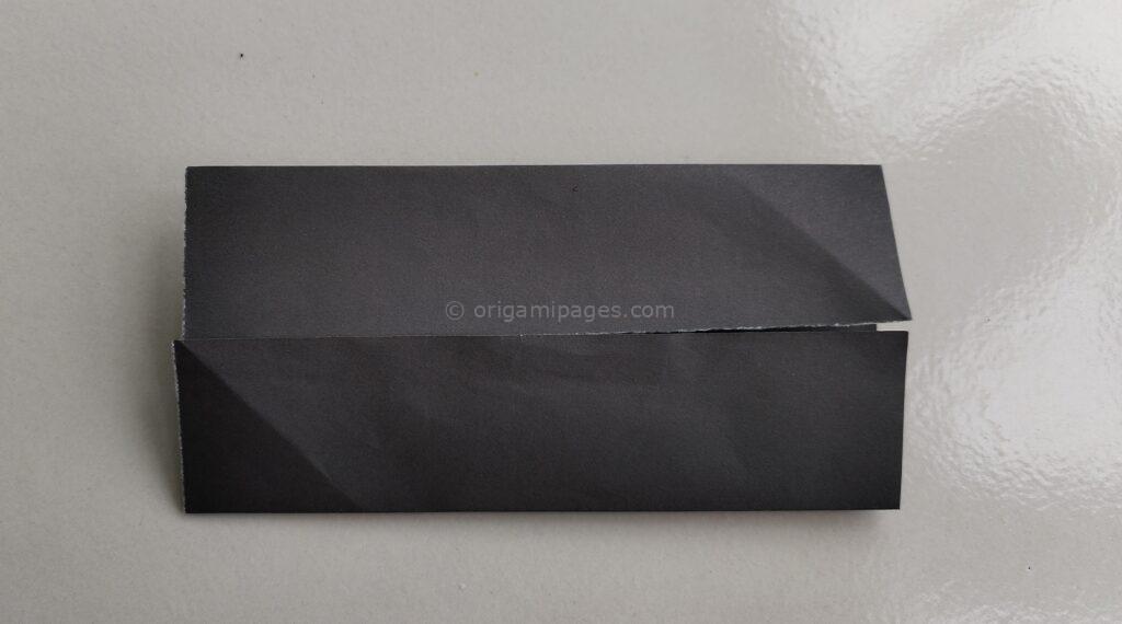 Origami Card Holder Step: 2d