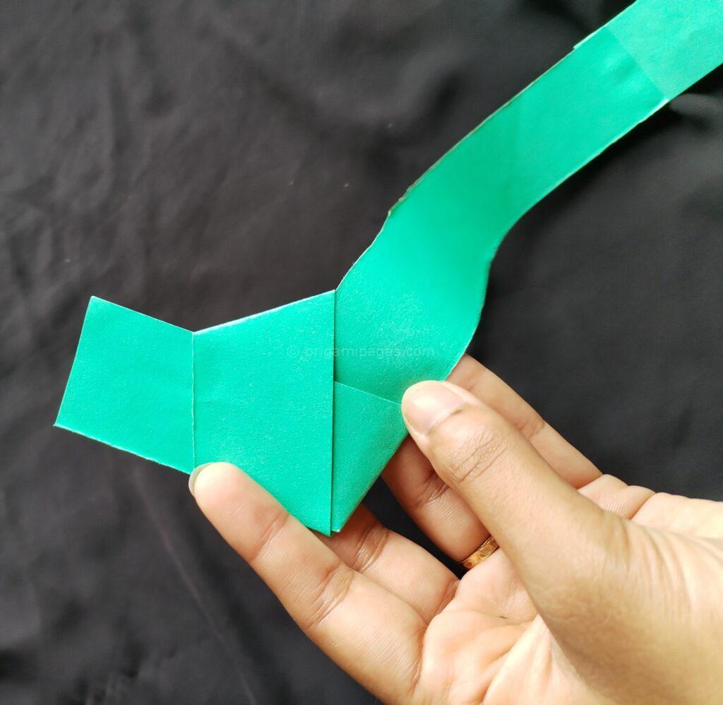Origami Lucky Star Step: 3c