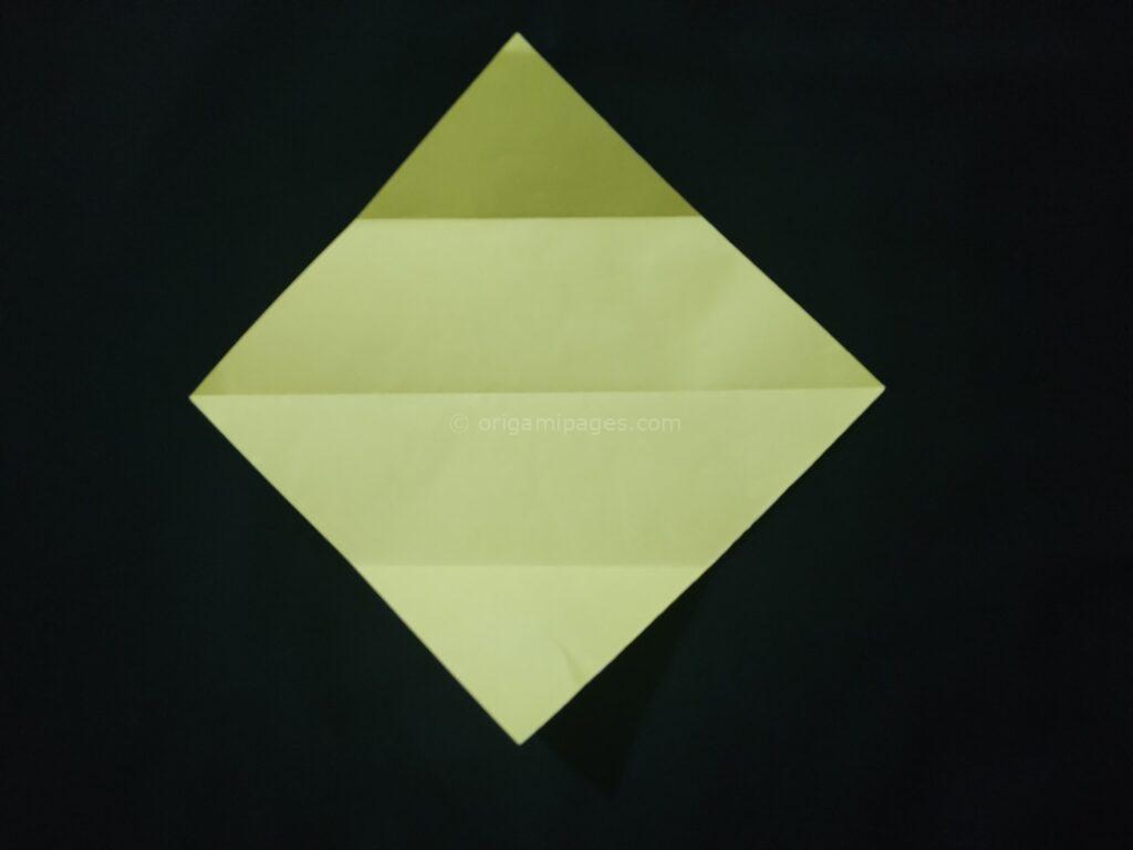 Origami Rectangle Box Step: 3c