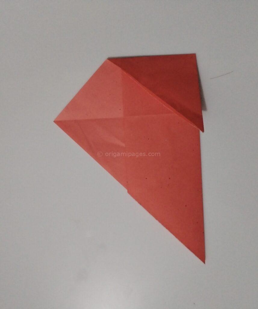 Origami Coin Purse Step: 4a