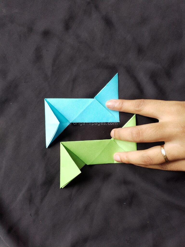 Origami Ninja Star Step: 4b