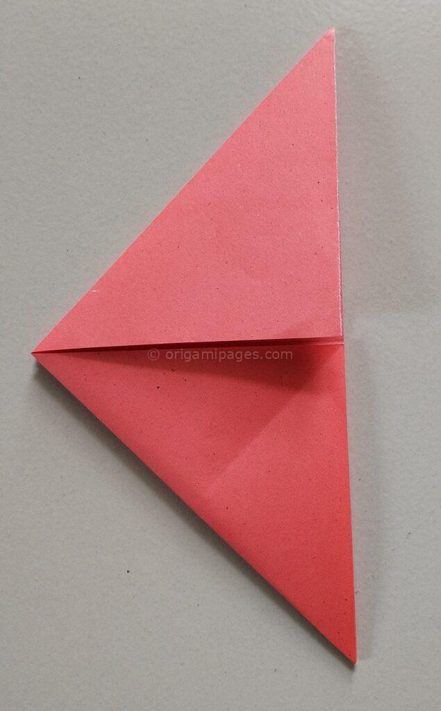 Origami Candy Box Step: 4b