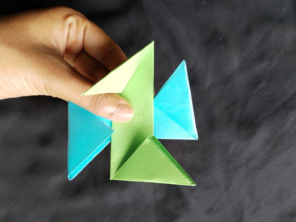 Origami Ninja Star Step: 5a