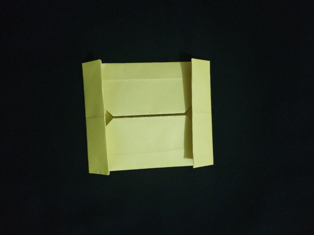 Origami Rectangle Box Step: 5b