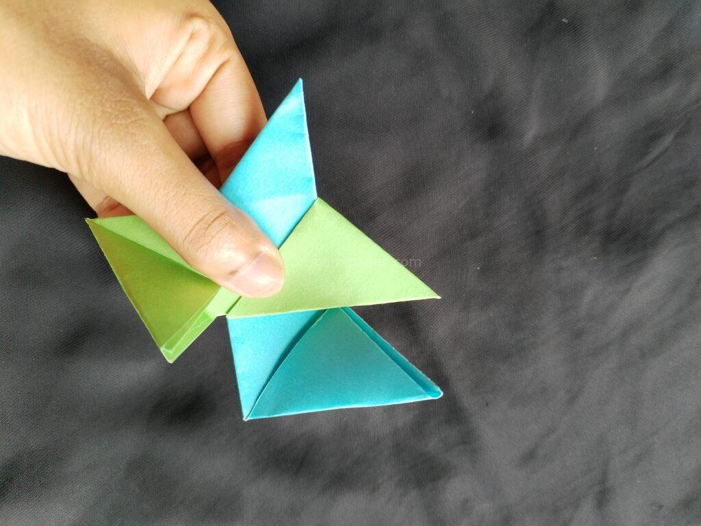 Origami Ninja Star Step: 5c