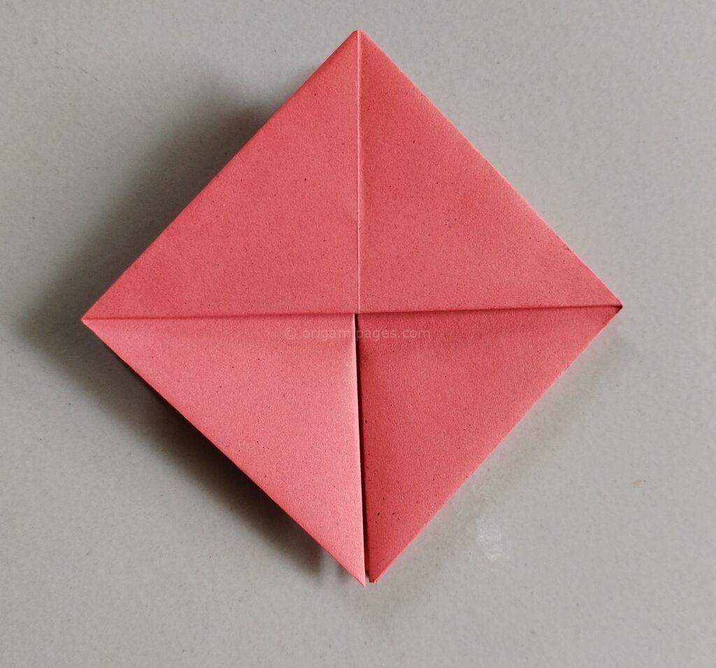 Origami Candy Box Step: 6a