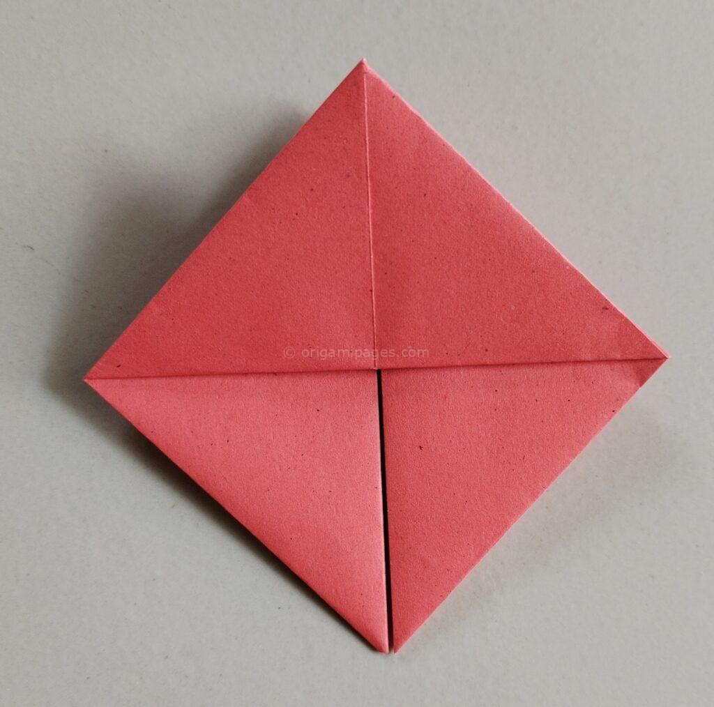Origami Candy Box Step: 6b